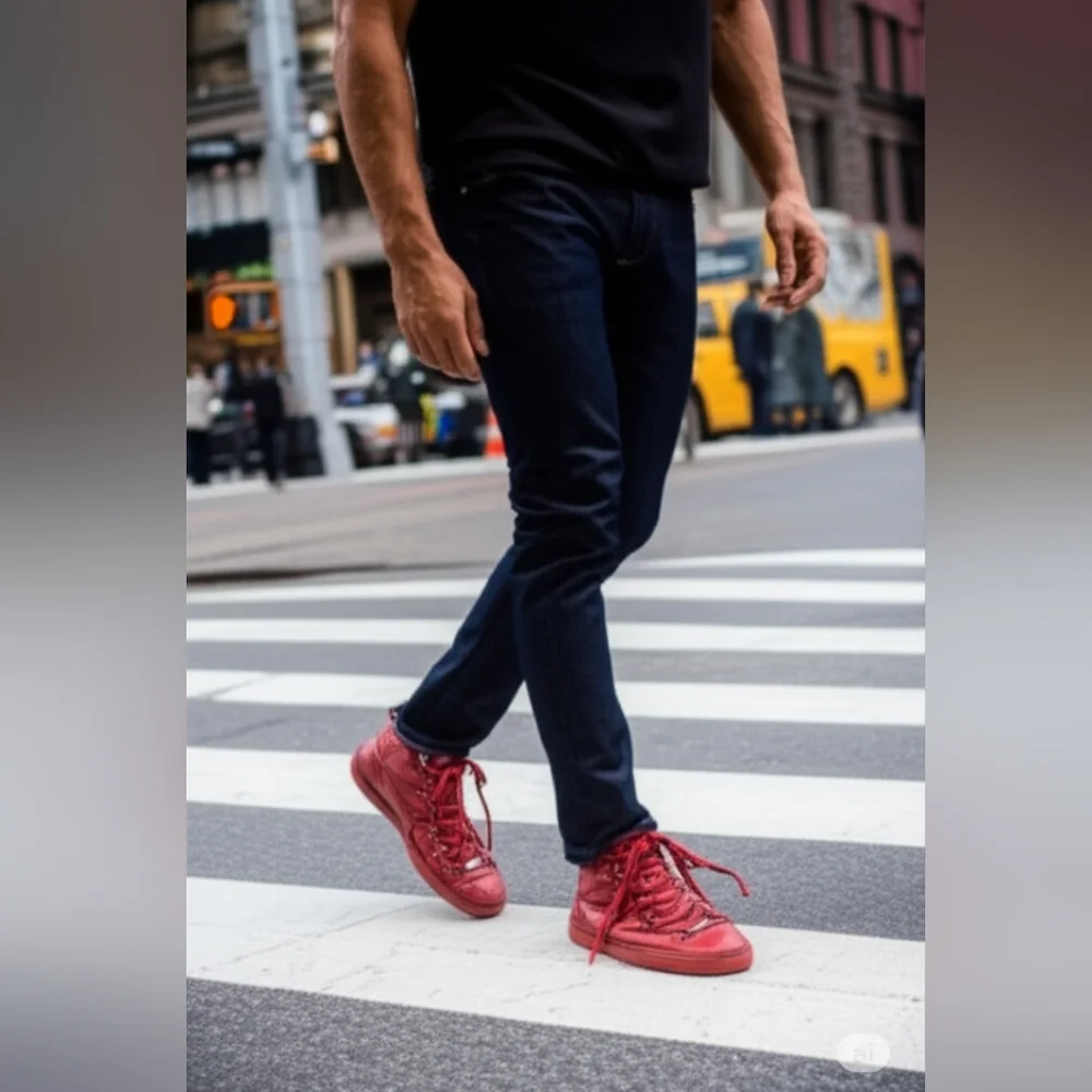 Balenciaga ARENA LEATHER TRAINERS